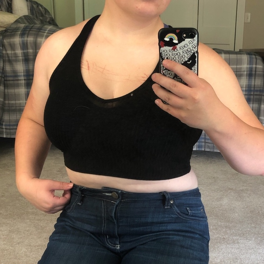 Destined Cropped Tank Top